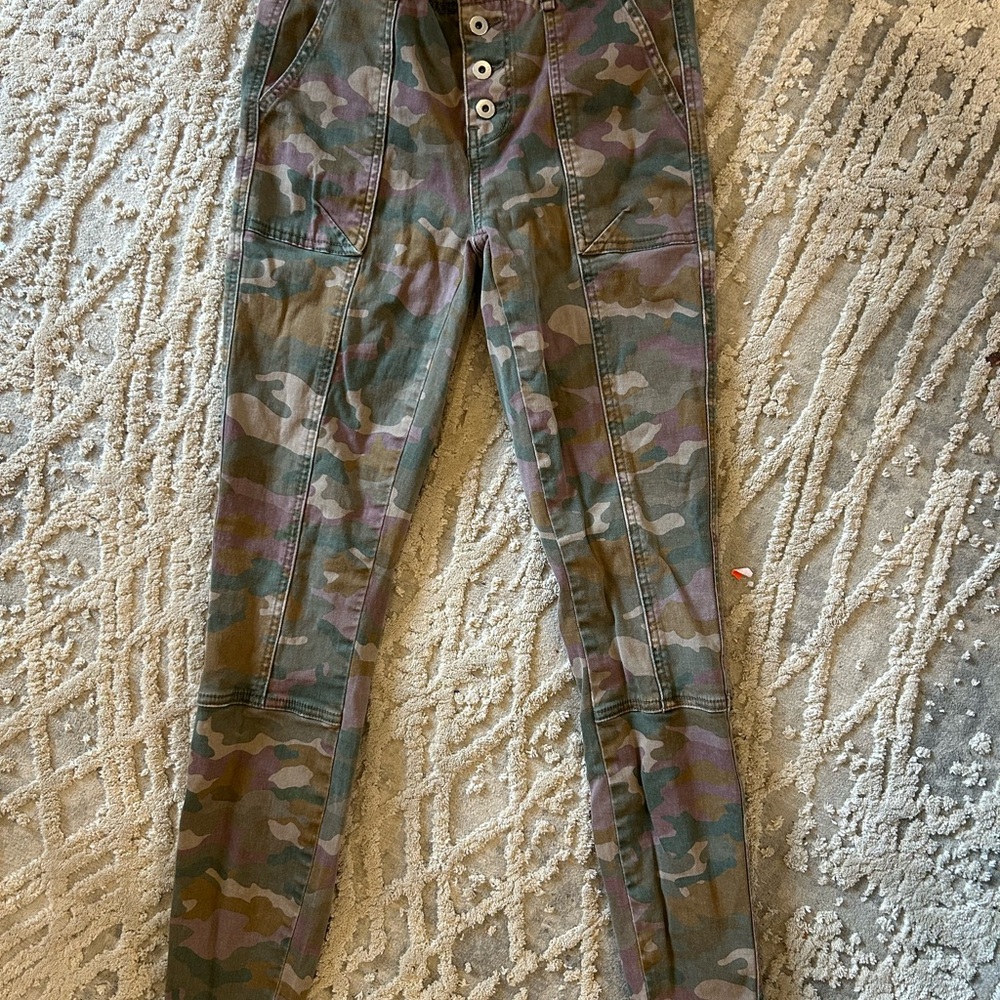 Anthropologie Camo Pants